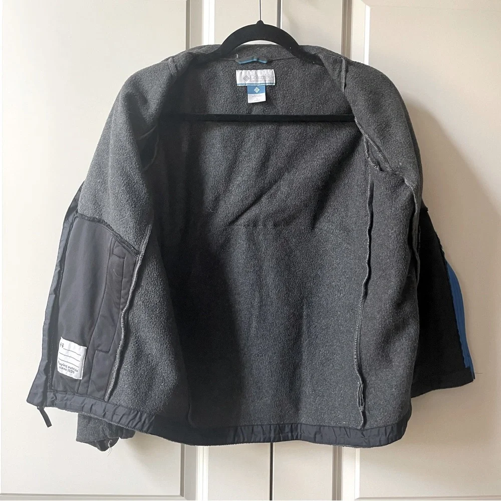 Columbia Youth Fleece Zip Up Jacket, Size Large (14-16 yo)